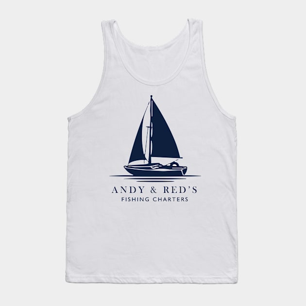 Andy & Red's Fishing Charters Tank Top by djwalesfood